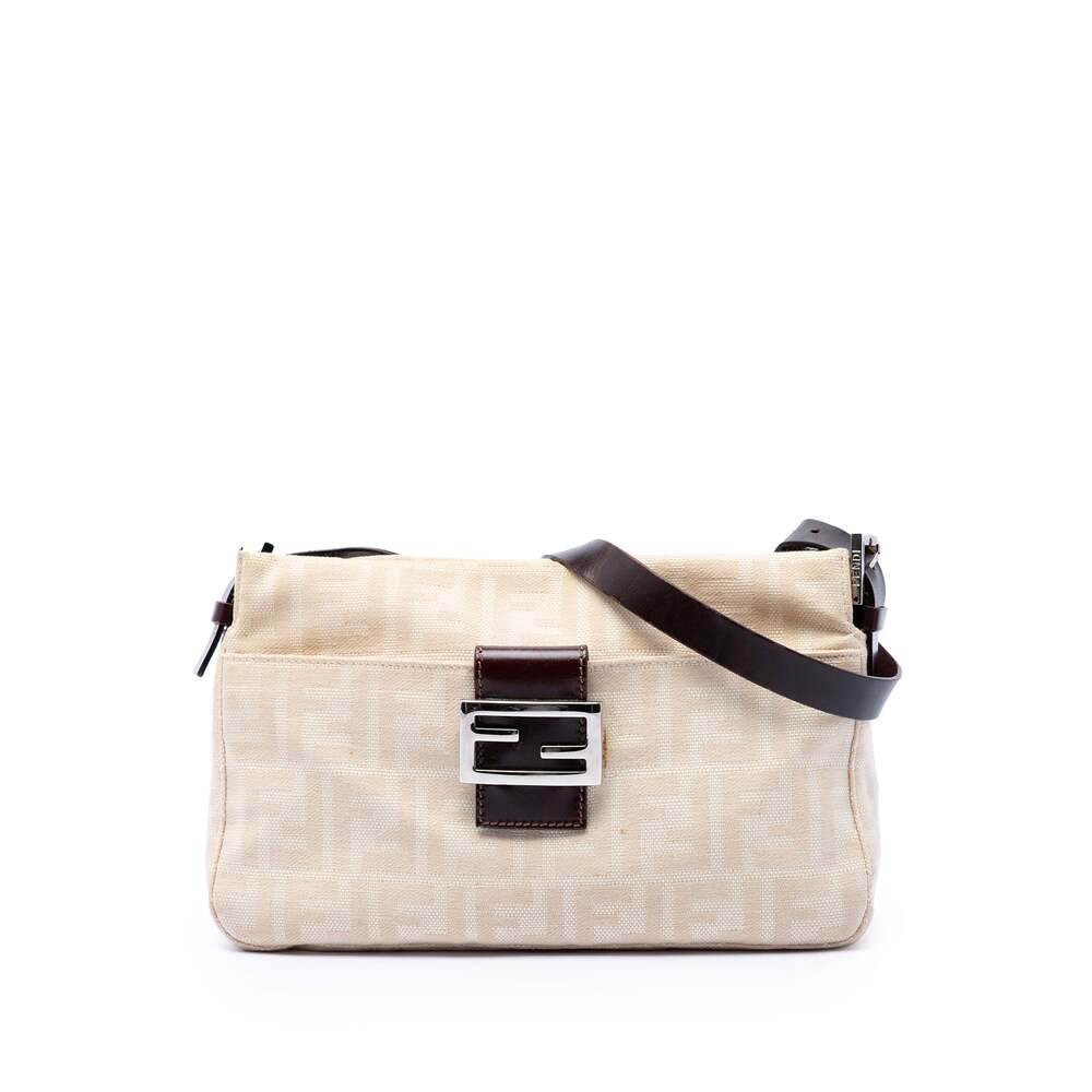 Fendi Vintage Pocket Shoulder Bag Zucca #299147F10B